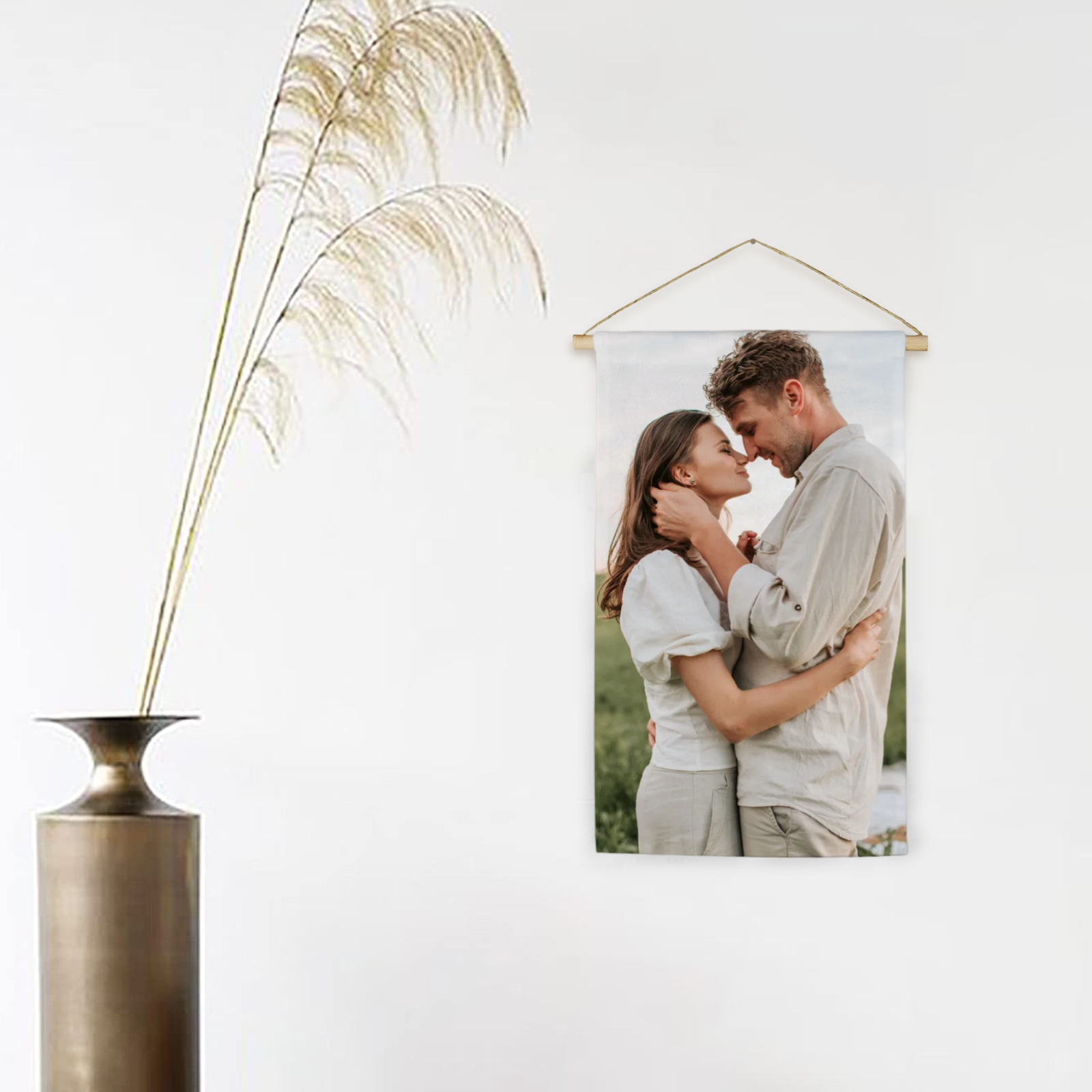 Custom Printed Linen Wall Tapestry – Personalized Hanging Canvas Home Decor