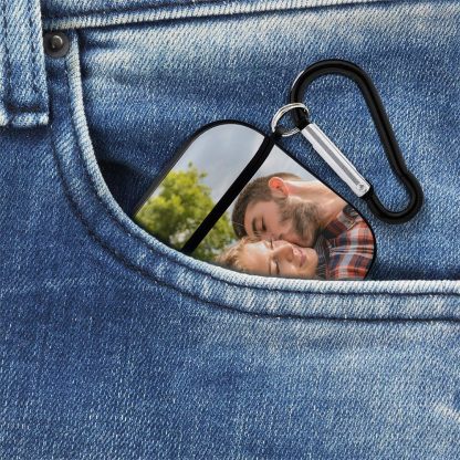 Fully Customized Airpods Case for Airpods 1/2 with Keychain