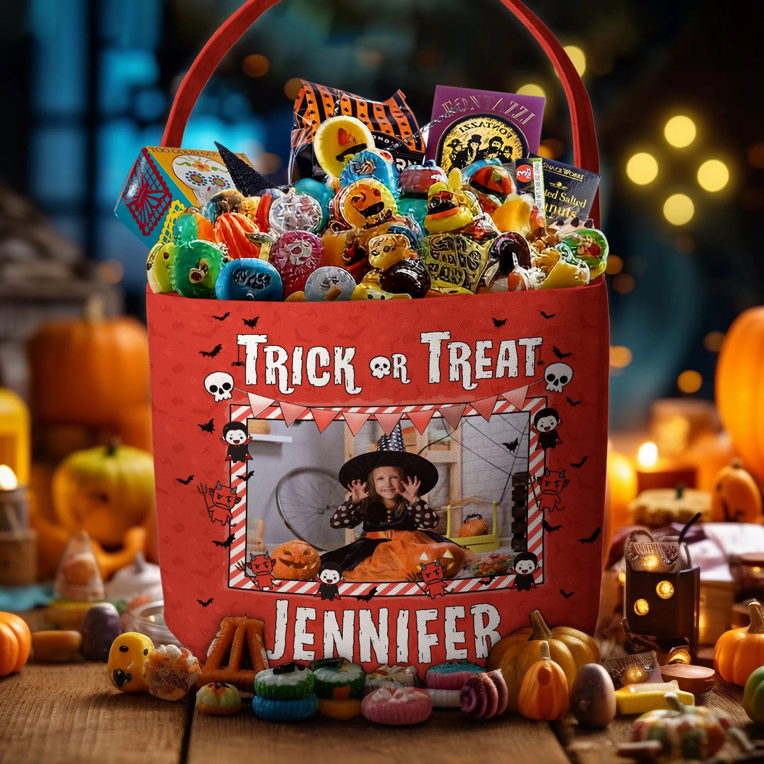 Kid-Halloween-Trick-Or-Treat-Bag-Personalized-Photo-Halloween-Spooky-Basket2