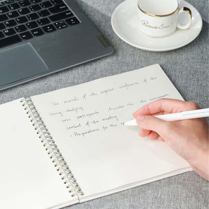 Personalized Text Notebook Wedding Gift DIY Diary Portable Pierced Memory Notebook