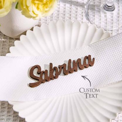 Personalized Wedding Place Cards Table Names Custom Guest Names Table Decorations Gift for Wedding