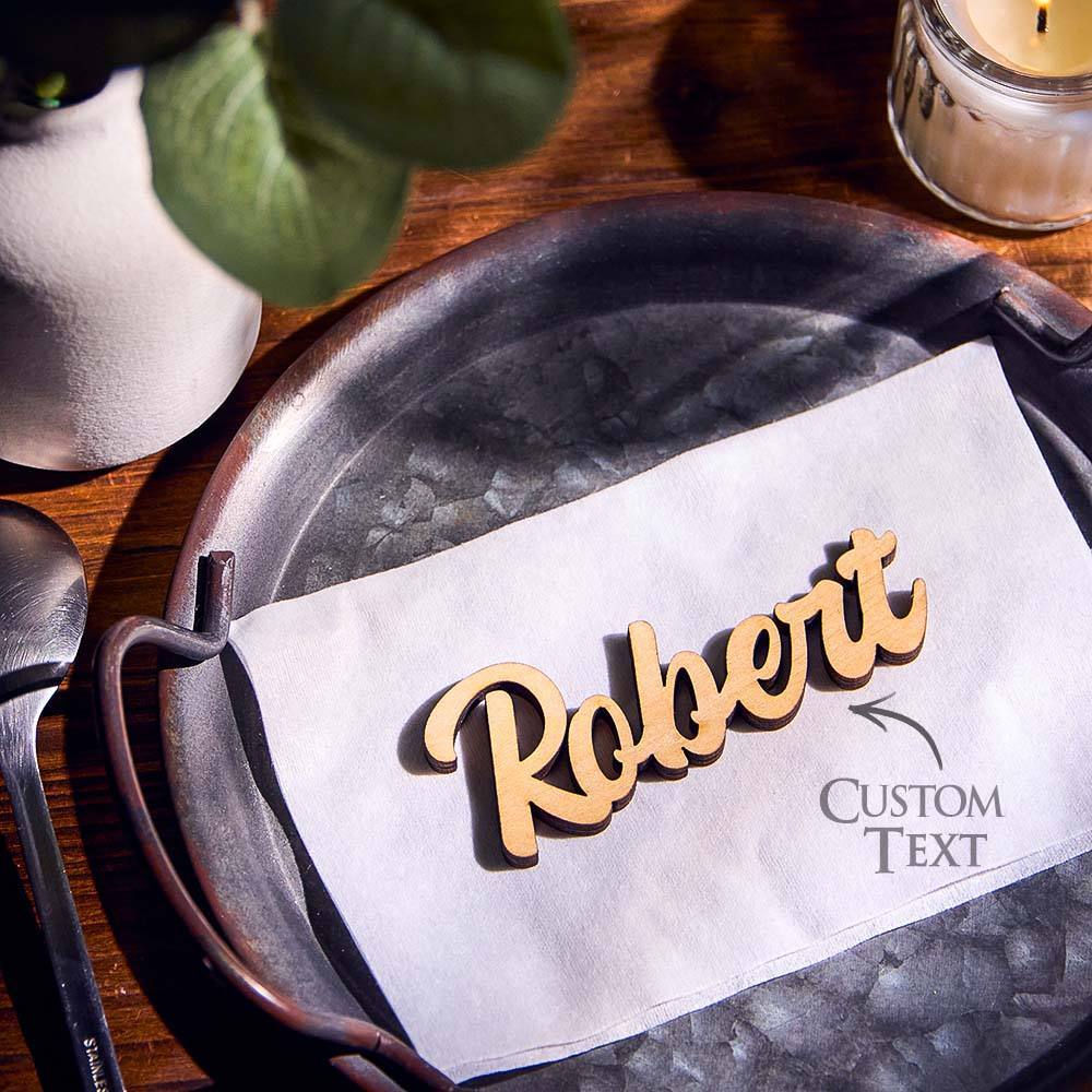 Personalized Wedding Place Cards Table Names Custom Guest Names Table Decorations Gift for Wedding