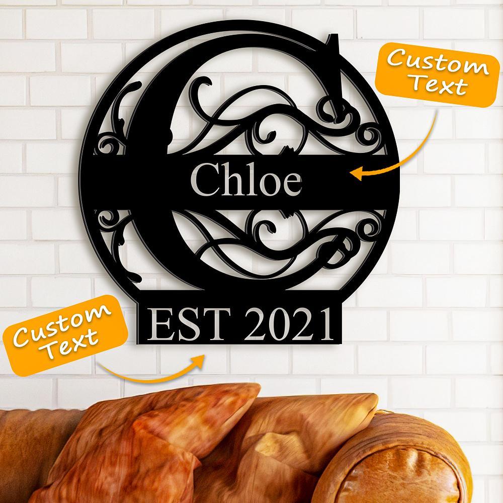 Custom Family Name Decor Last Name Sign Best Wedding Gift for Your Loved Ones