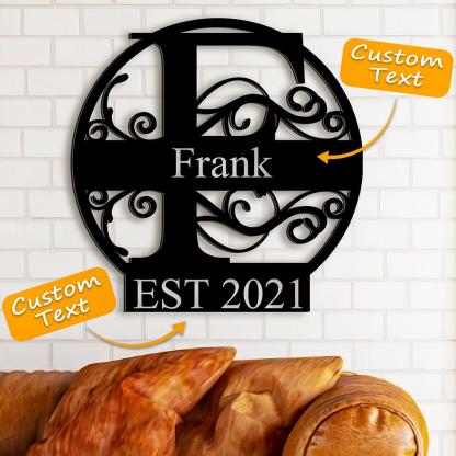 Custom Family Name Decor Last Name Sign Best Wedding Gift for Your Loved Ones