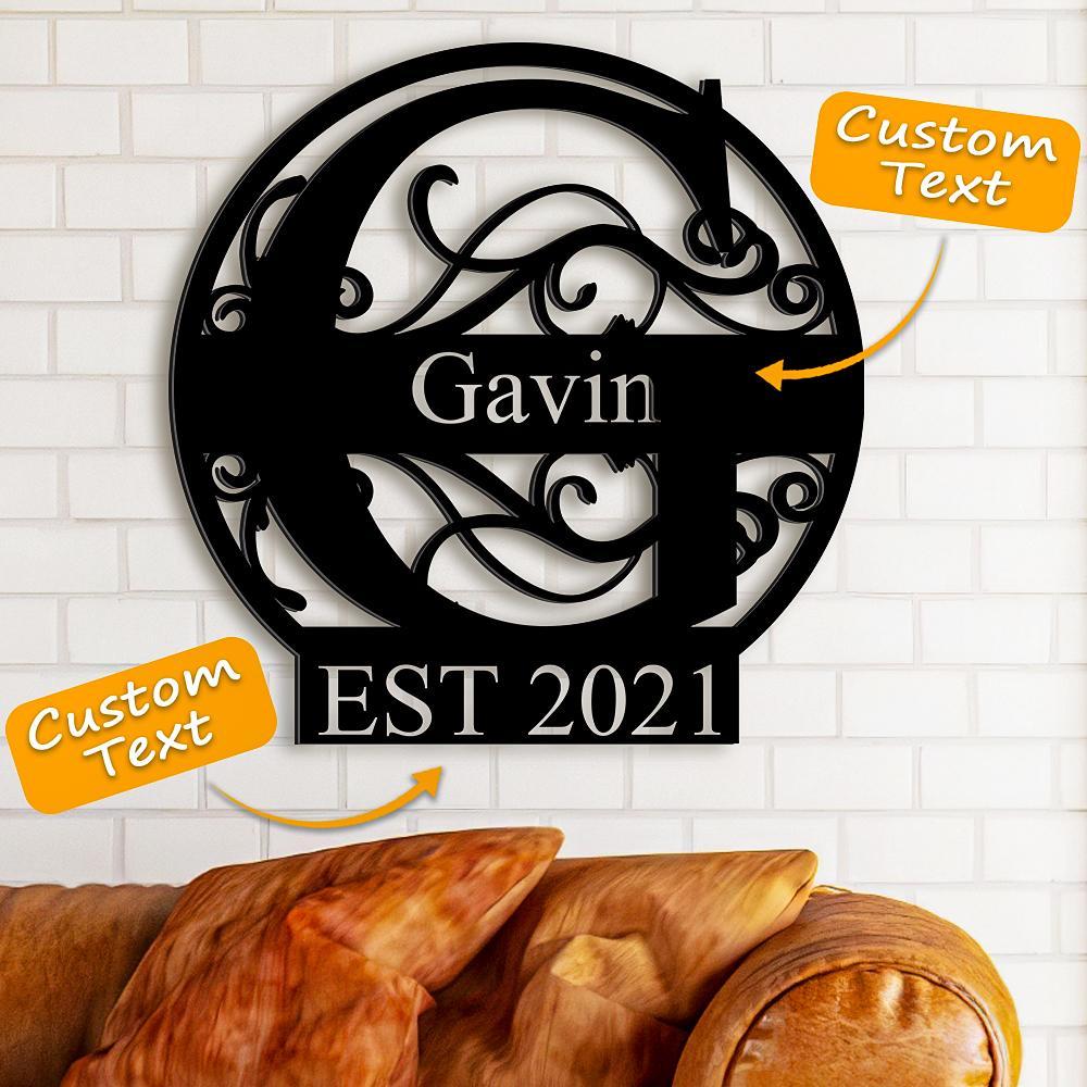 Custom Family Name Decor Last Name Sign Best Wedding Gift for Your Loved Ones