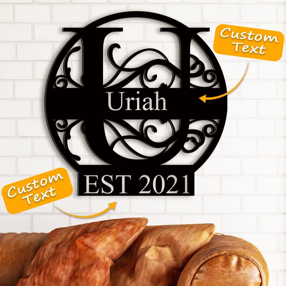 Custom Family Name Decor Last Name Sign Best Wedding Gift for Your Loved Ones