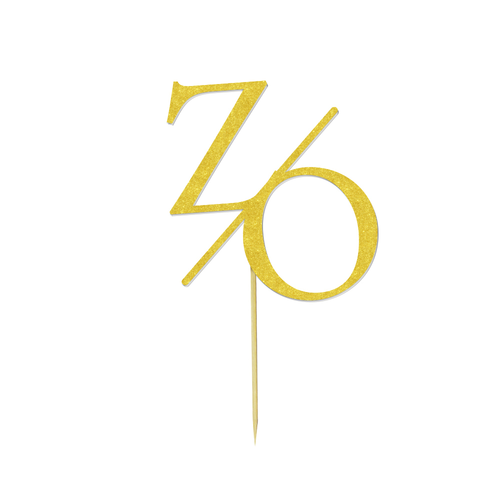 Personalized Text Wedding Cake Birthday Cake Topper - Custom Name Decoration