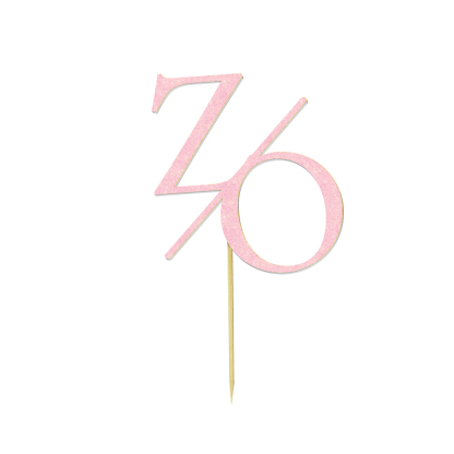 Personalized Text Wedding Cake Birthday Cake Topper - Custom Name Decoration