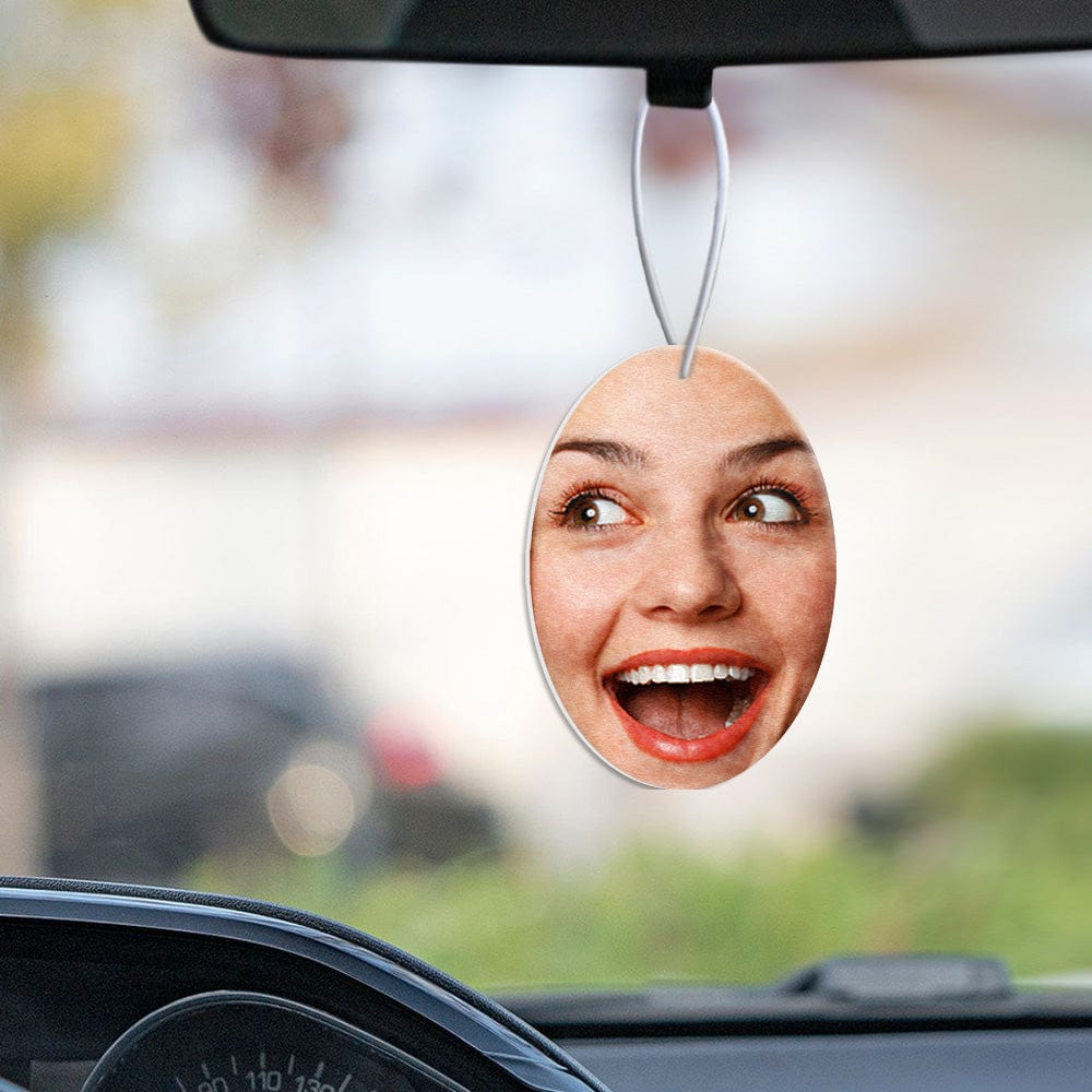 Custom Car Air Fresheners Rearview Mirror Ornament Funny Air Freshener Gift for Friend