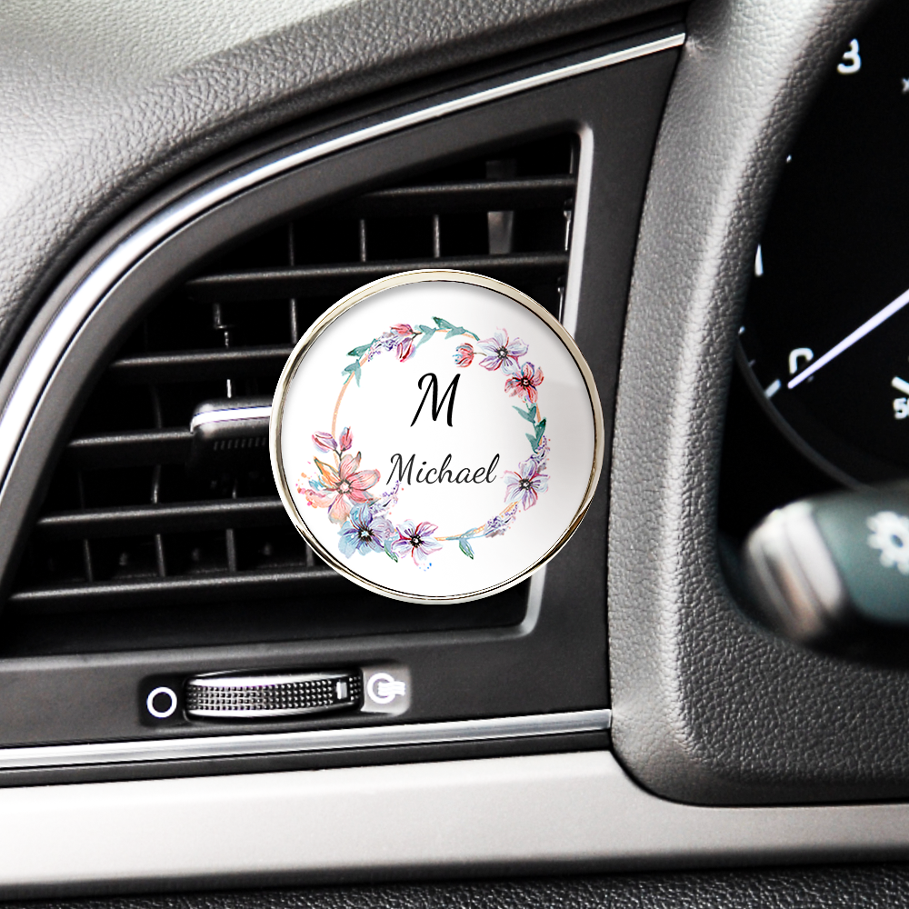 Custom Car Aromatherapy Essential Oil Diffuser Car Air Freshener Vent Clip