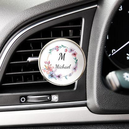 Custom Car Aromatherapy Essential Oil Diffuser Car Air Freshener Vent Clip