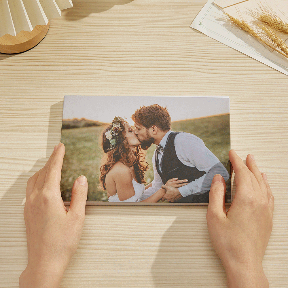 Personalized Photo Video Book With Text 1GB Memory Video Display Rechargeable Commemorative Gift