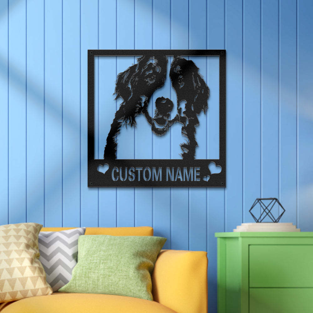 Custom Metal Sign LED Light Personalized Photo Sign Wall Art Home Decor Gift