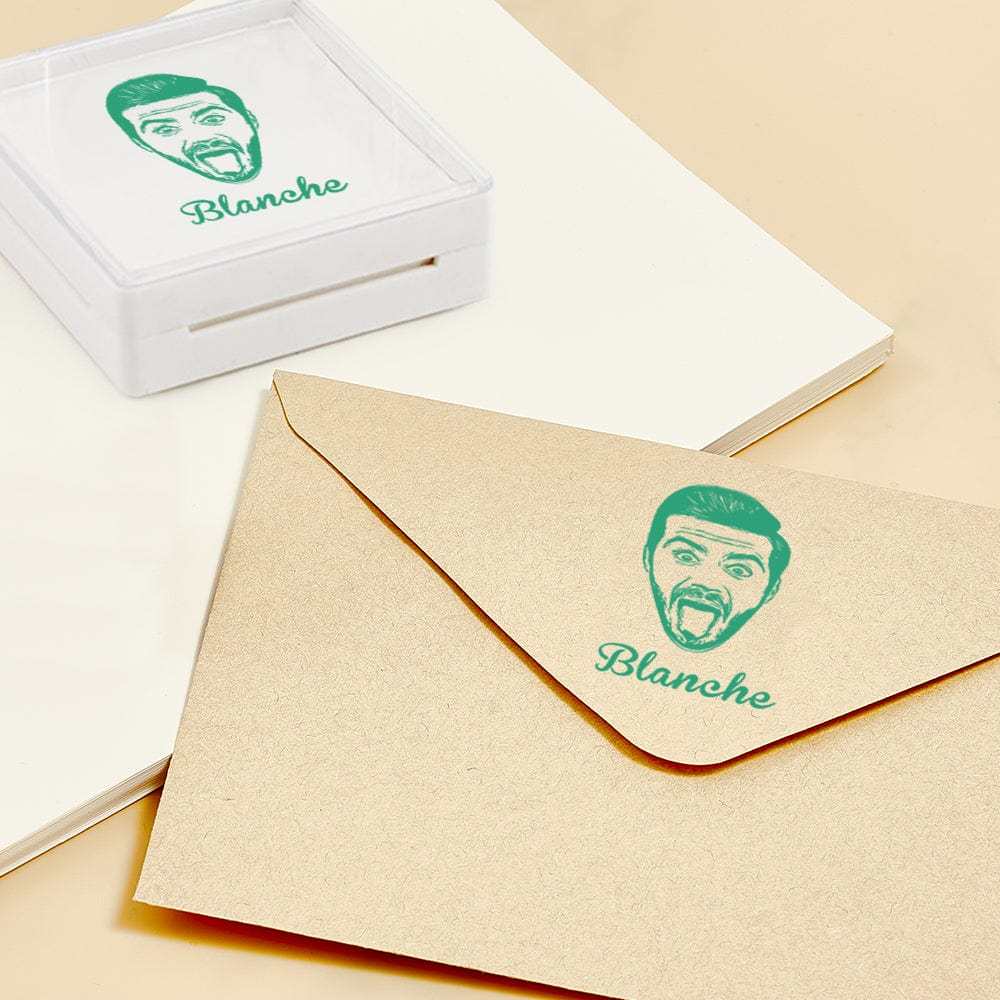 Custom Portrait Stamps Personalized Funny Pet Stamp Gift for Him and Her