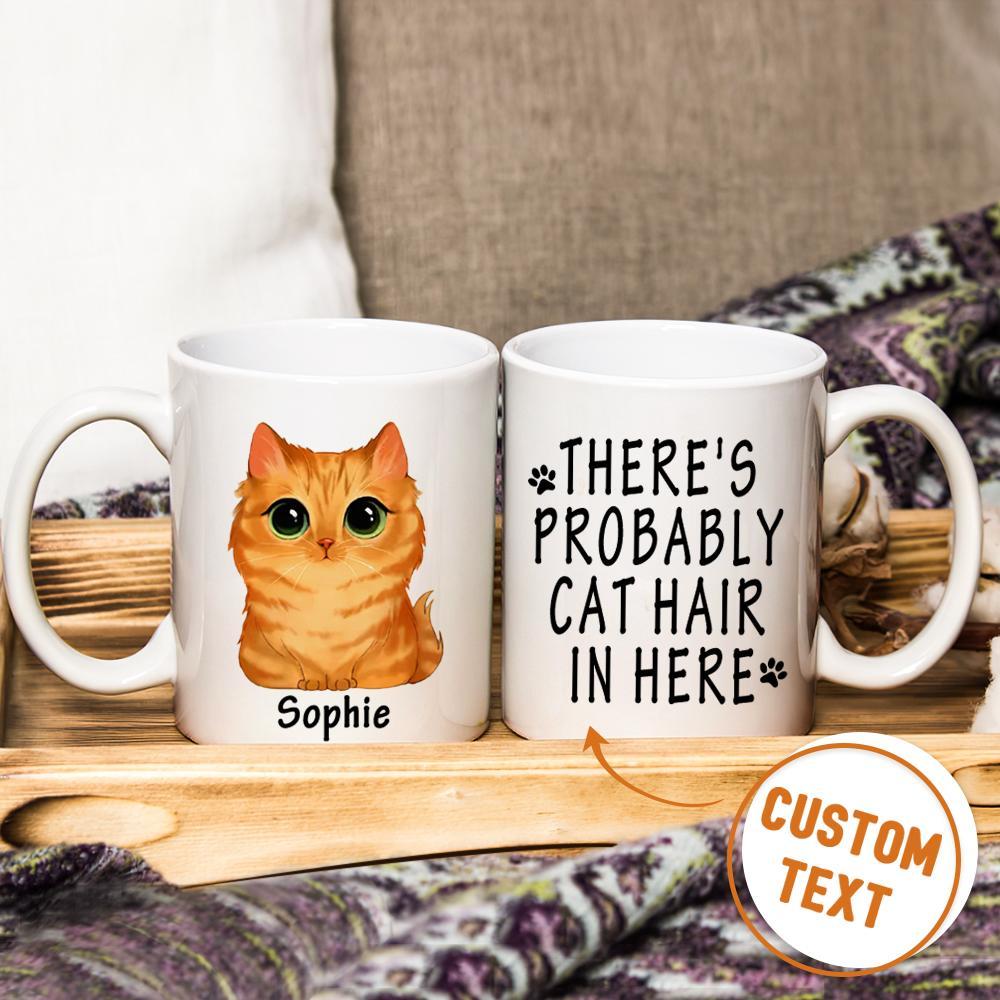 Personalized Cute Cats of Magic Mug Watercolor Cup For Cat Lovers