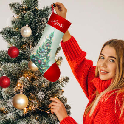 Christmas Gifts Custom Stockings Personalized Needlepoint Stockings Name Stockings