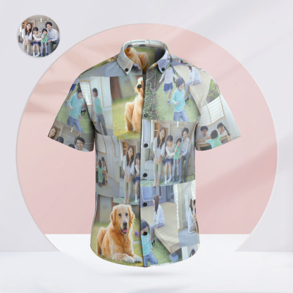 Custom Hawaiian Shirt with Photo - 5 Photos
