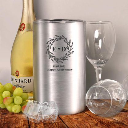 Personalized Engraved Ice Wine Barrel Wedding Supplies
