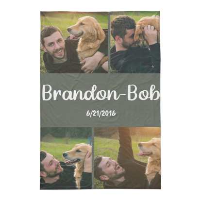 Personalized Photo Collage Bedding Custom Bedding Duvet Cover Single Bed Sheet Gifts