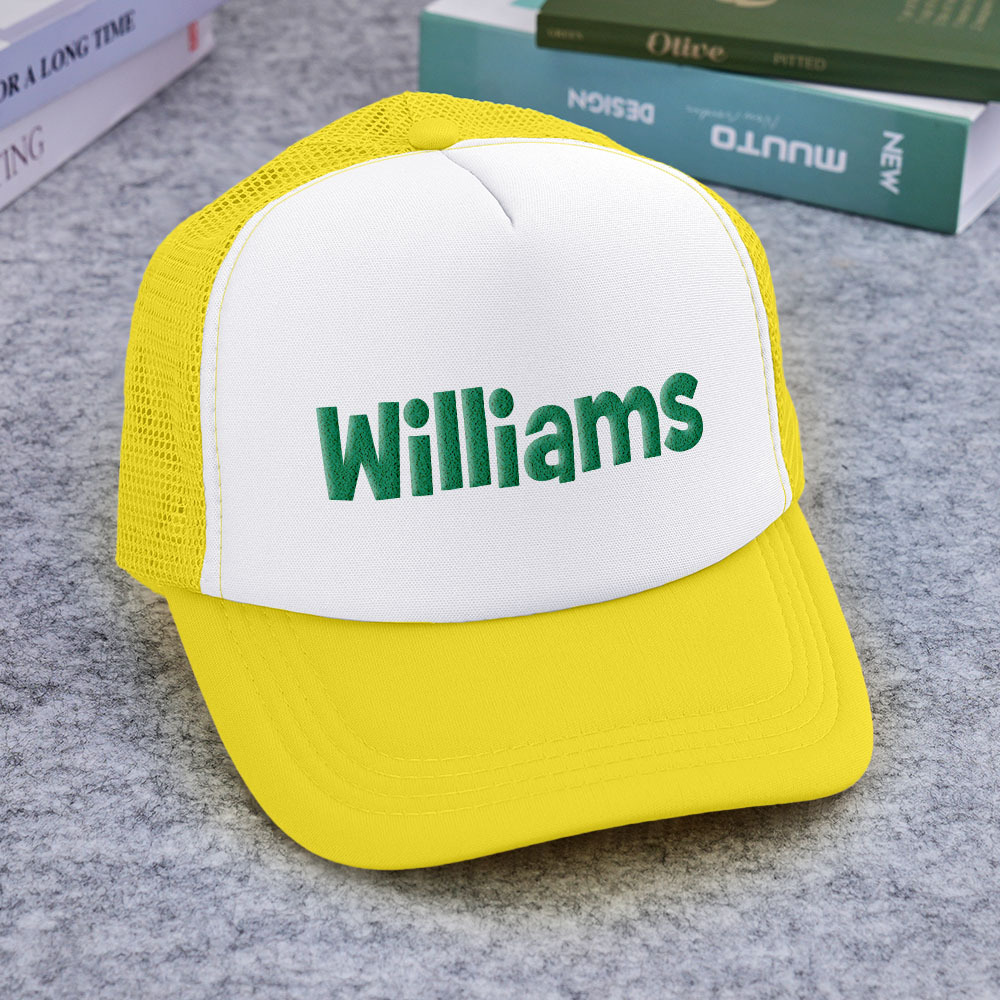 Custom Puff Print Trucker Hat Personalized Name Foam Trucker Caps for Adult Back to School Gift