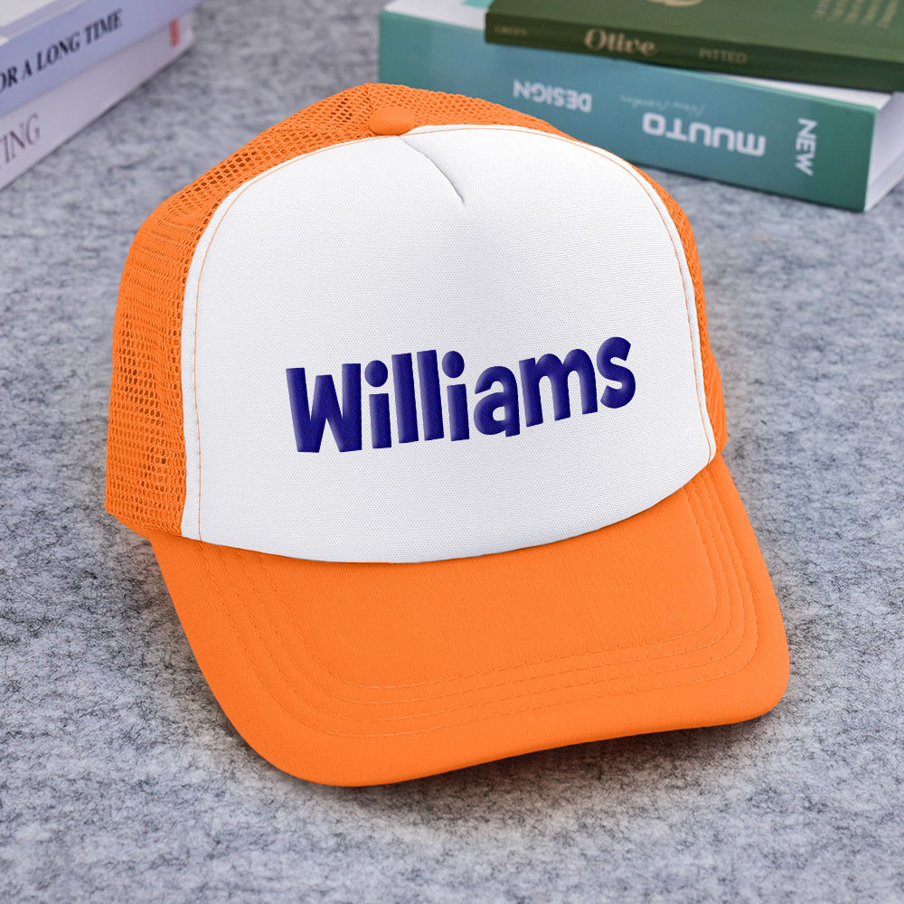 Custom Puff Print Trucker Hat Personalized Name Foam Trucker Caps for Adult Back to School Gift