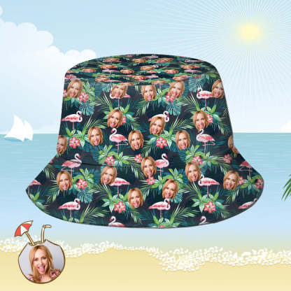 Custom Bucket Hat Unisex Outdoor Summer Cap Hiking Beach Sports Hats Gift for Lover Multiple Styles