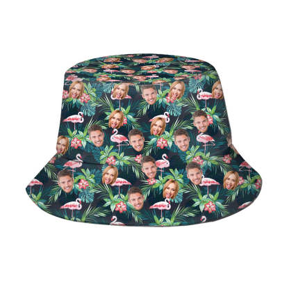 Custom Bucket Hat Unisex Outdoor Summer Cap Hiking Beach Sports Hats Gift for Lover Multiple Styles