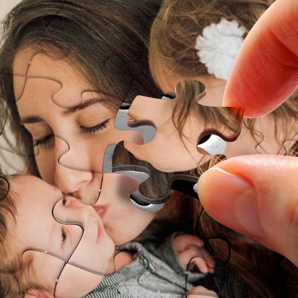 Custom Cardboard Jigsaw Puzzle - 6 Sizes