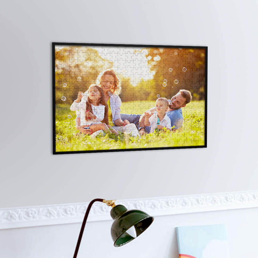 Custom Cardboard Jigsaw Puzzle - 5 Size Without Frame