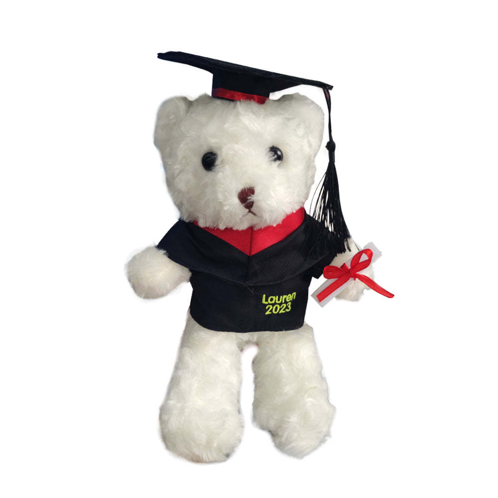 Personalized Graduation Bears Plush Stuffed Animal Bear for Graduation Gift