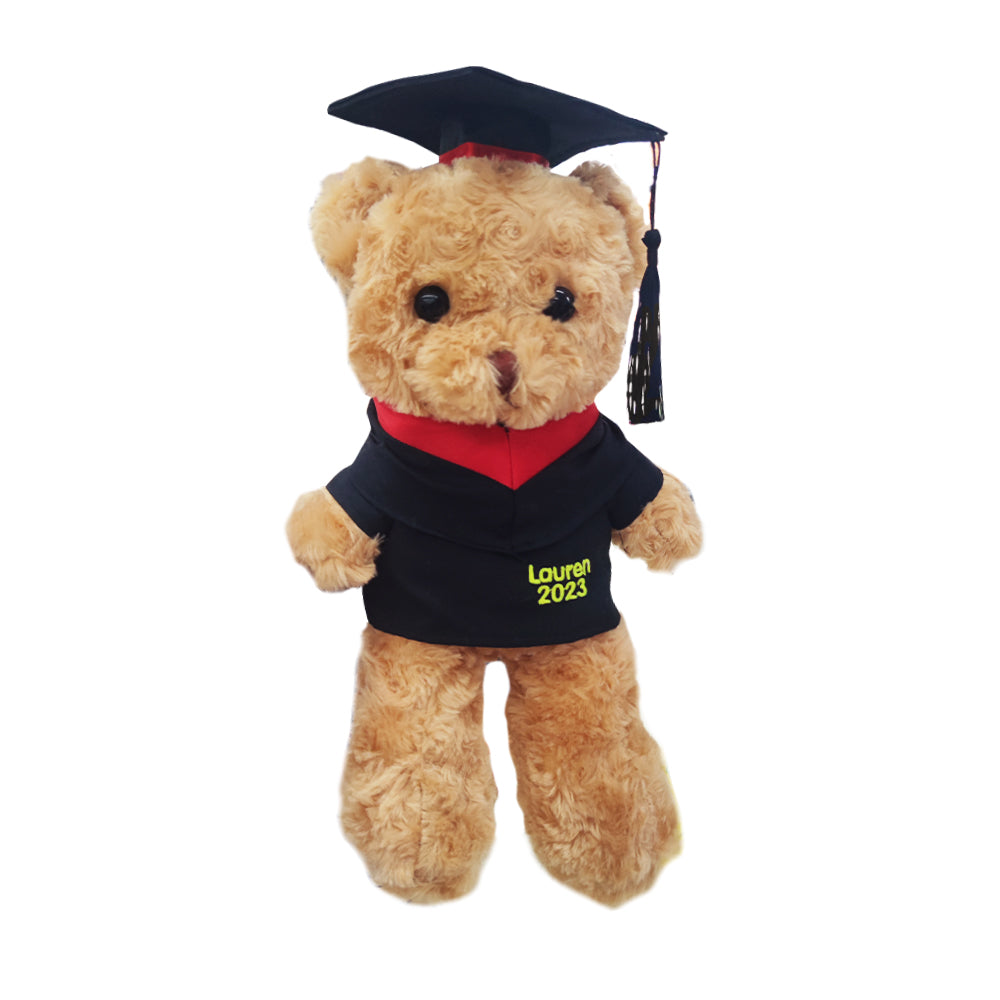 Personalized Graduation Bears Plush Stuffed Animal Bear for Graduation Gift