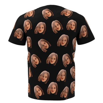 Custom Face T-shirt Cool Gift For Him
