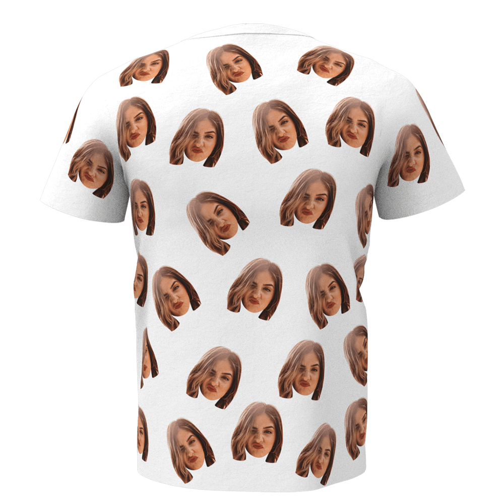 Custom Face T-shirt Cool Gift For Him