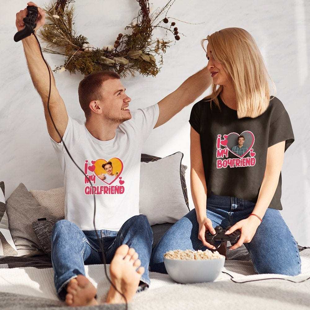 Name Printed Shirts Matching Valentine's Day Shirts If Lost