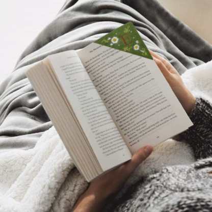 Personalized Bookmark with Initial Custom Embroidered Bookmark Gift for Book Lovers