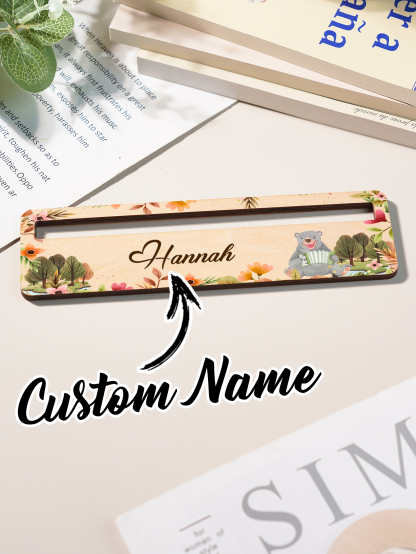 Personalized Name Reading Aid Custom Reading Aid Back To School Gift for Children
