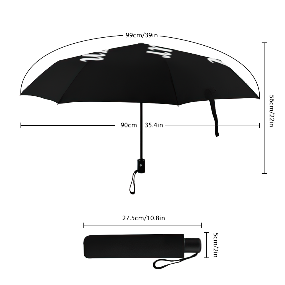 Personalized Design Foldable Umbrella Gifts for Family Wedding Accessories