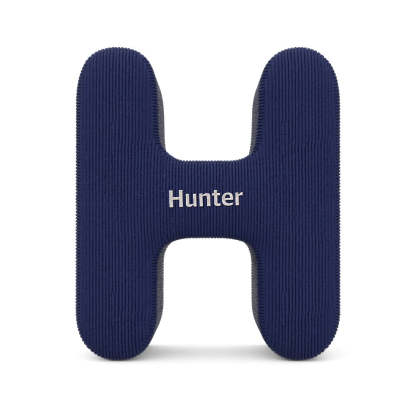 Personalized Alphabet Letter Pillow with Embroidery Name Custom Initial Cushion Unique Gifts