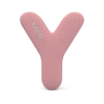 Personalized Alphabet Letter Pillow with Embroidery Name Custom Initial Cushion Unique Gifts