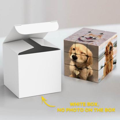 Customized Multi Photo Cube Mother's Day Gift Magic Cube