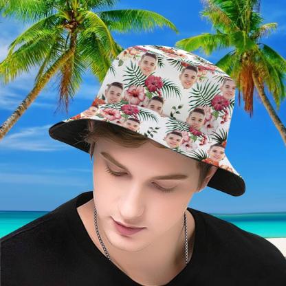 Custom Bucket Hat Unisex Outdoor Summer Cap Hiking Beach Sports Hats Gift for Lover Multiple Styles