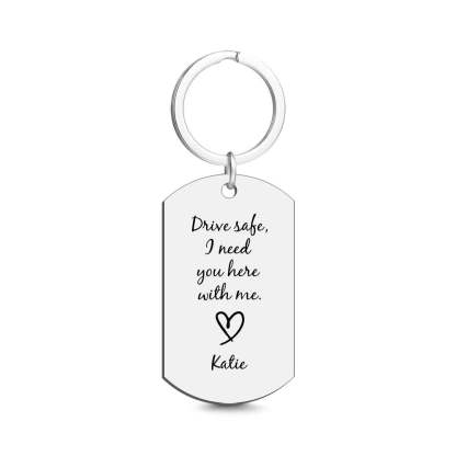 Custom Photo Key Chain Engraved Tag Keychain With Engraving Gifts