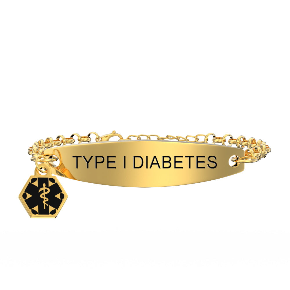 Type 1 Diabetes Bracelet Personalized Diabetes Awareness Bracelet Gift For Diabetic