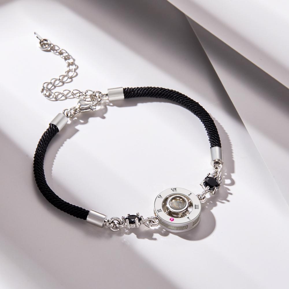 Custom Projection Photo Bracelet Copper