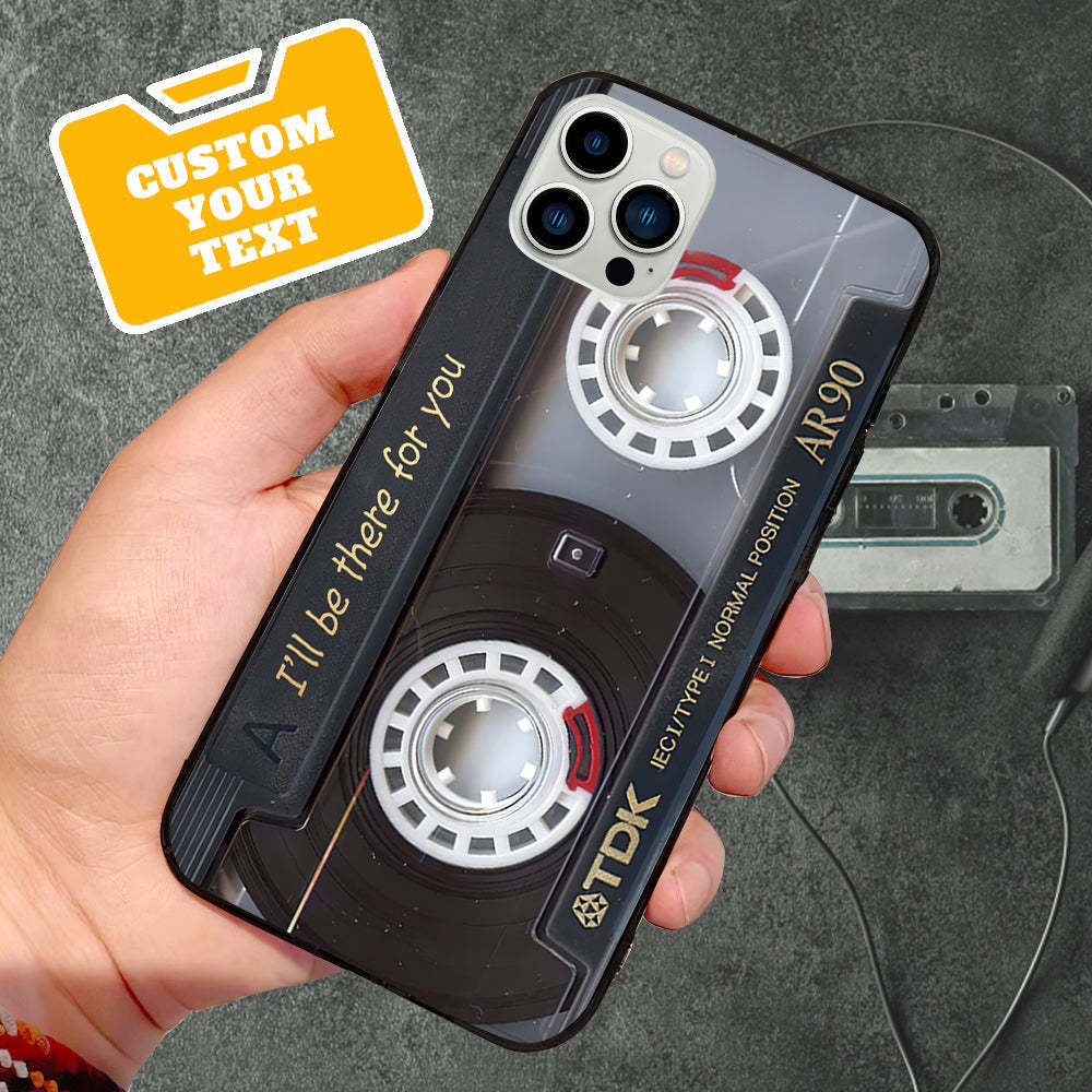 Customized Cassette Phone Case iPhone 13 iPhone 12 iPhone 11 iPhone X