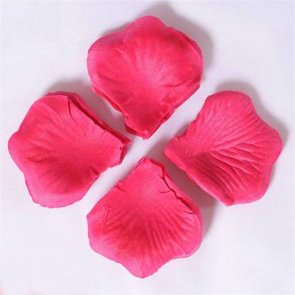 120PCS Fabric Rose Petals Fabric Petals for Weddings Aisles Flower Girls and Romantic Evenings