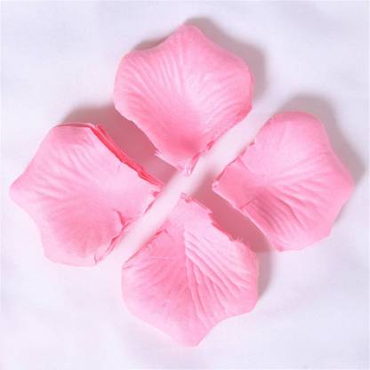 120PCS Fabric Rose Petals Fabric Petals for Weddings Aisles Flower Girls and Romantic Evenings