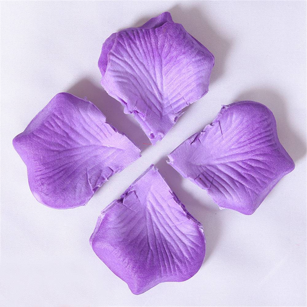 120PCS Fabric Rose Petals Fabric Petals for Weddings Aisles Flower Girls and Romantic Evenings