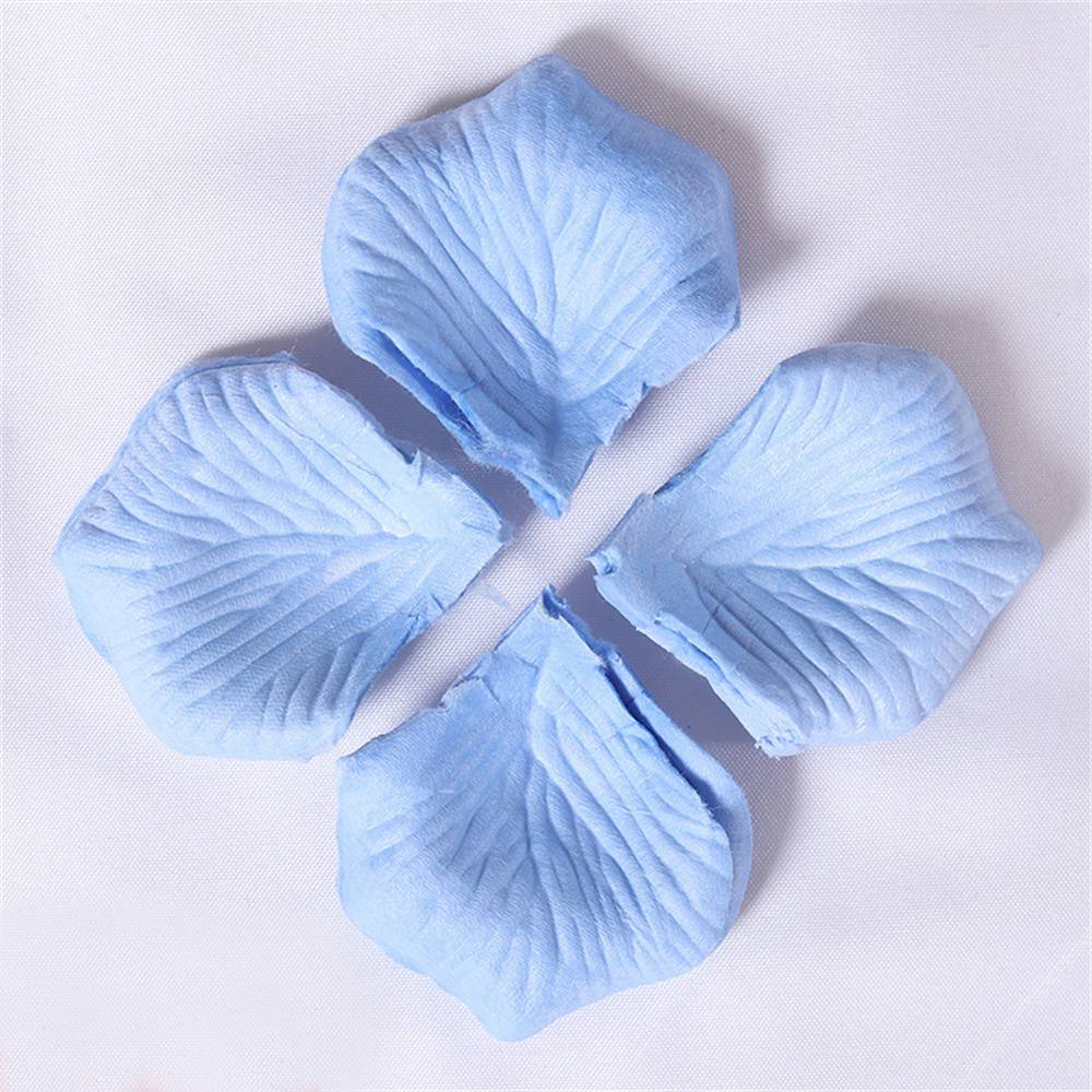 120PCS Fabric Rose Petals Fabric Petals for Weddings Aisles Flower Girls and Romantic Evenings
