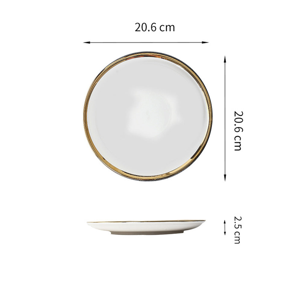Wedding Plate Wedding Dinner Plate Wedding Ceramic Plate